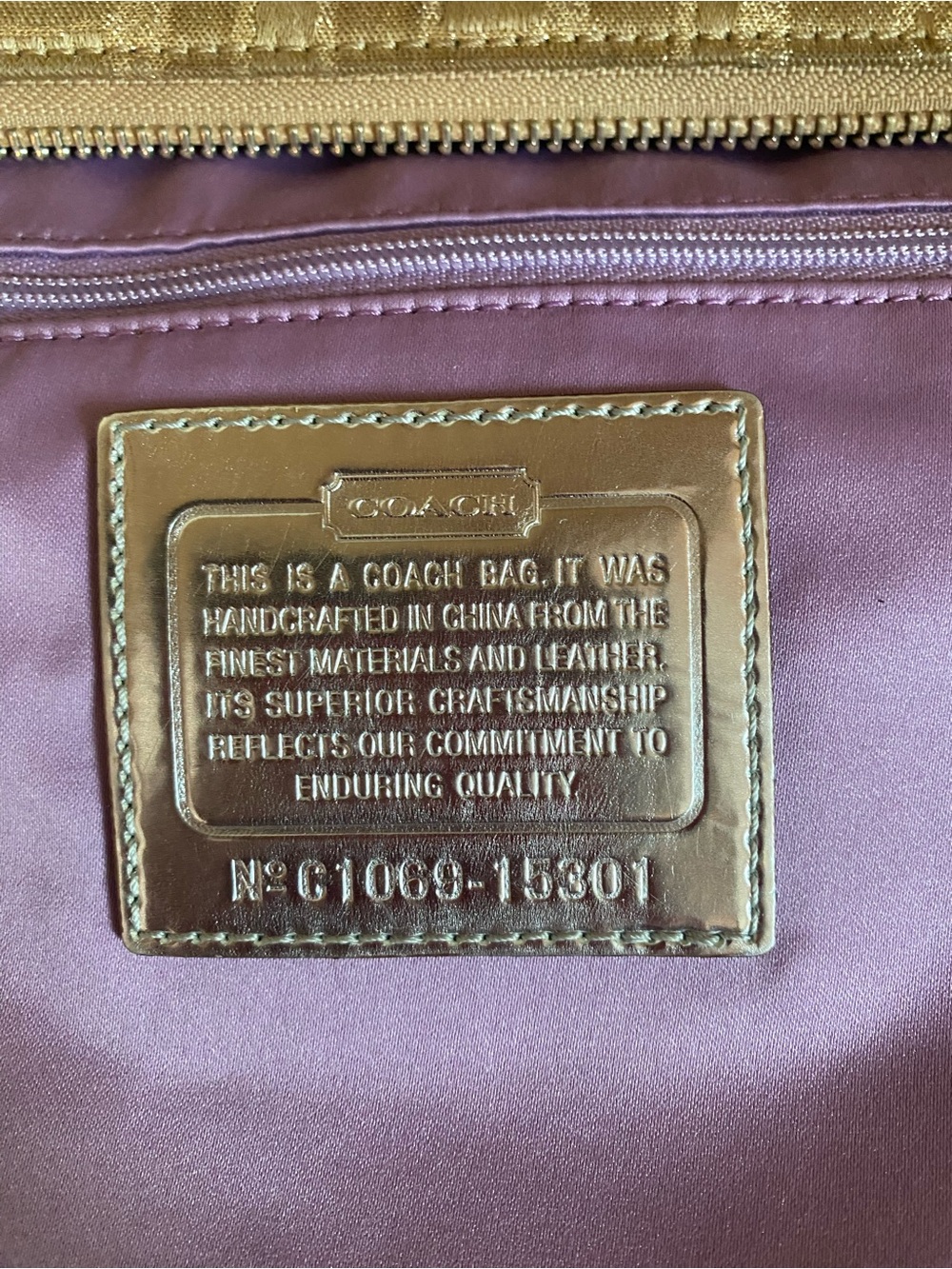 Coach Poppy Story Patch Glam Tote - Picture 4 of 15